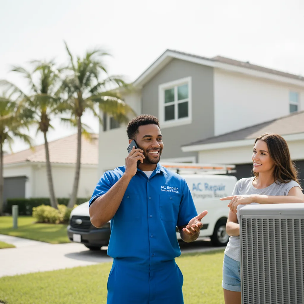 AC Repair Pompano Beach customer support in Malvern